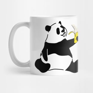 Panda eating Banana Mug